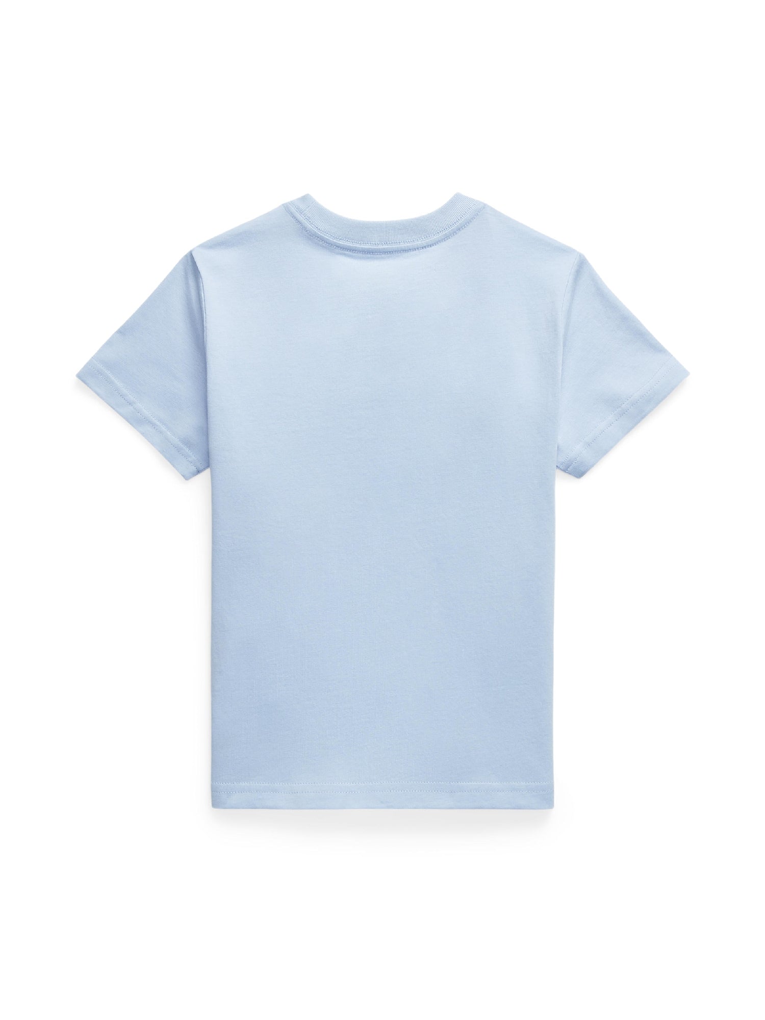 T-shirt col rond jersey de coton - Blue Hyacinth