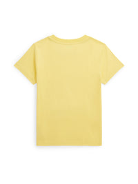 T-shirt col rond en jersey de coton - Oasis Yellow