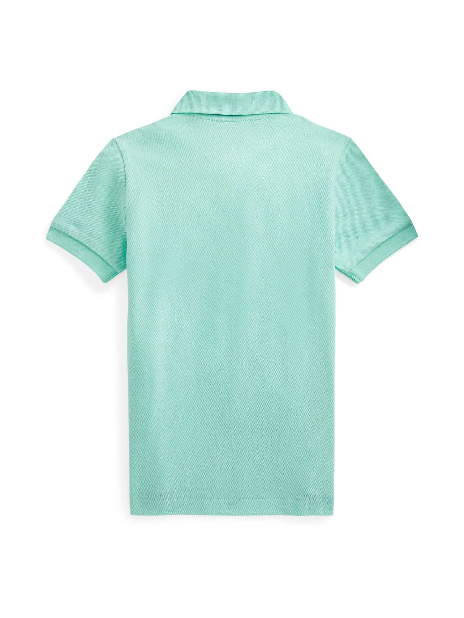 Polo en coton piqué - Aqua Verde