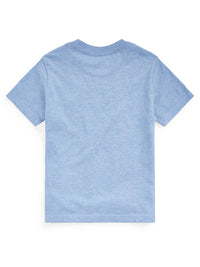 T-shirt col rond jersey de coton - Soft Royal Heather
