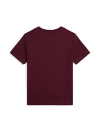T-shirt col rond jersey de coton - Classic Wine