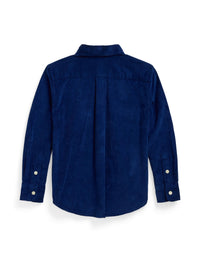 Polo Bear corduroy shirt - Newport Navy