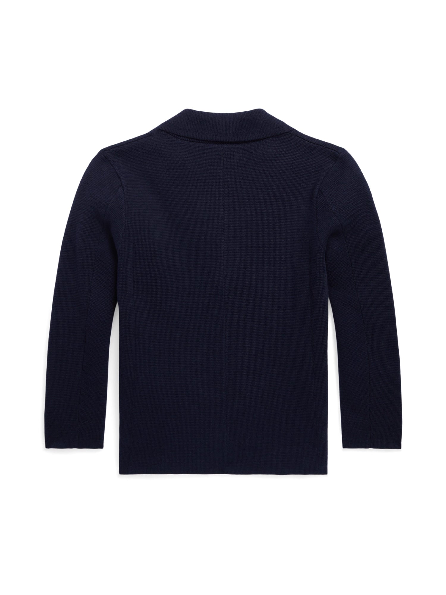 Cardigan blazer en coton - Navy
