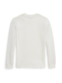 T-shirt à manches longues en coton - Trophy Cream