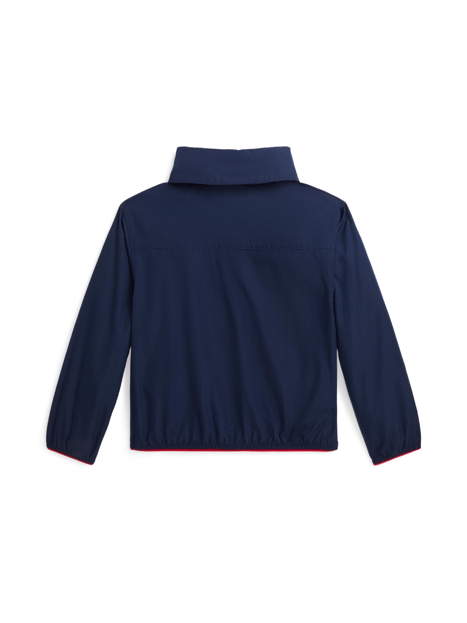 Storable water-repellent hooded jacket - Newport Navy