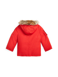 Parka résistante à l'eau en duvet - Red