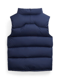 Waistcoat with zip fastening - Navy blue