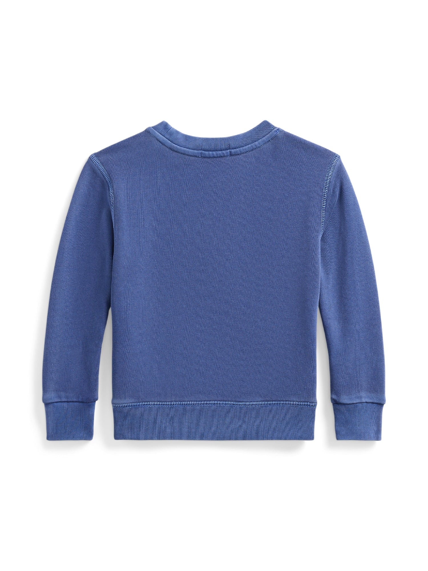 Cotton terry fleece sweatshirt - Light Navy