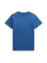 T-shirt Big Pony logo en jersey de coton - Royal Navy