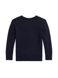Pull Polo Bear à col rond - Navy Bts Bear