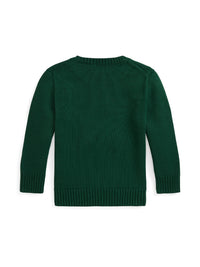 Pull motif chien en tricot intarsia - New Forest