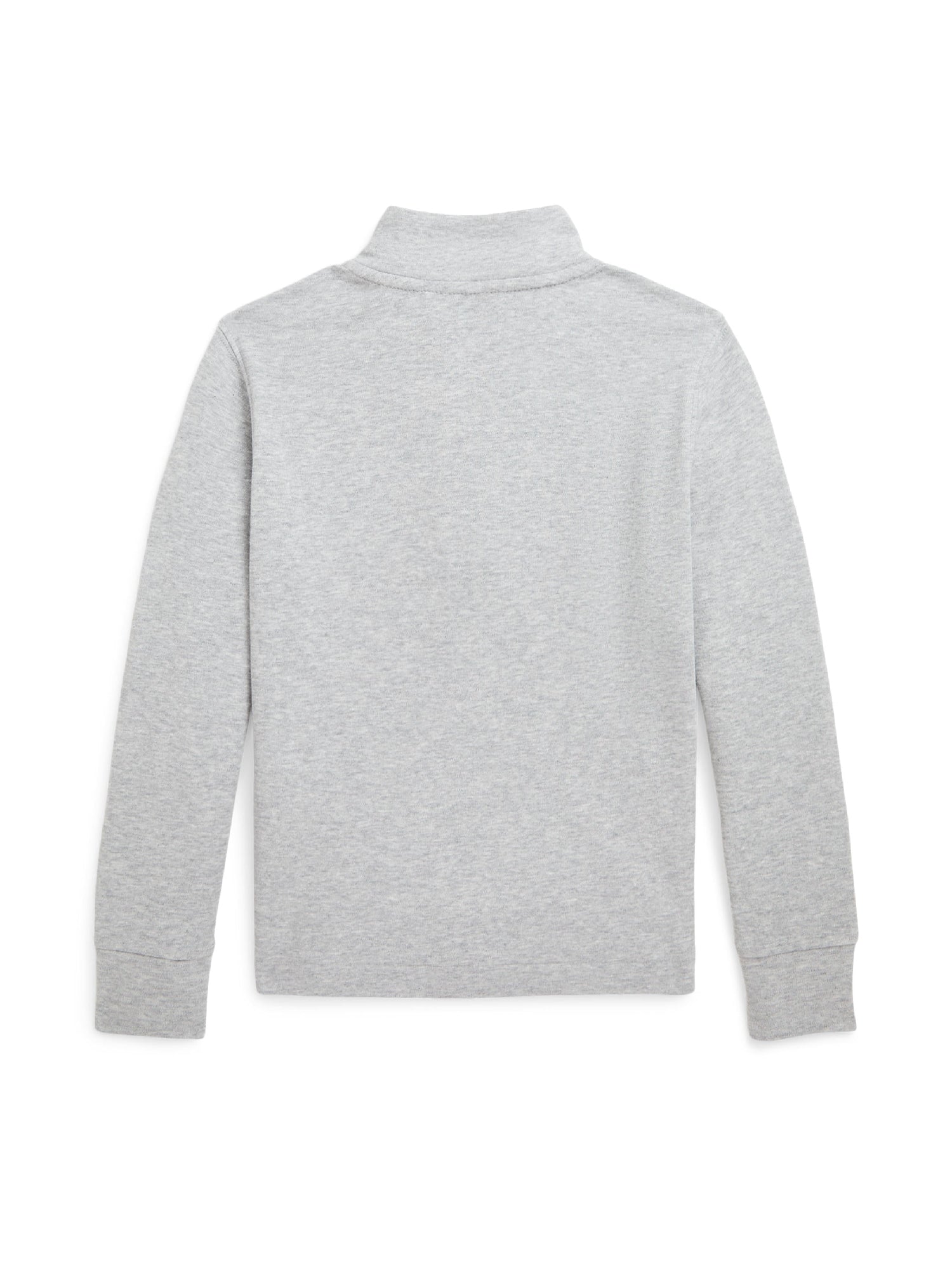 Pull demi-zippé en coton interlock - Andover Heather