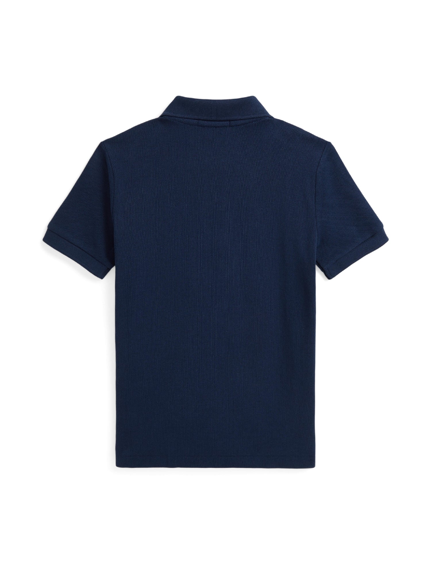 Polo universitaire en piqué de coton - Refined Navy