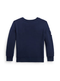 Triple pony fleece sweatshirt - Newport Navy