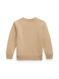 Sweat en molleton de coton éponge - Vintage Khaki