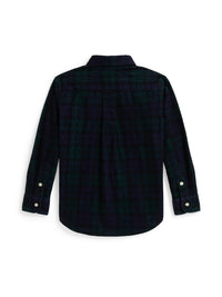 Chemise écossaise en velours côtelé - Navy, Pine & Multicolore
