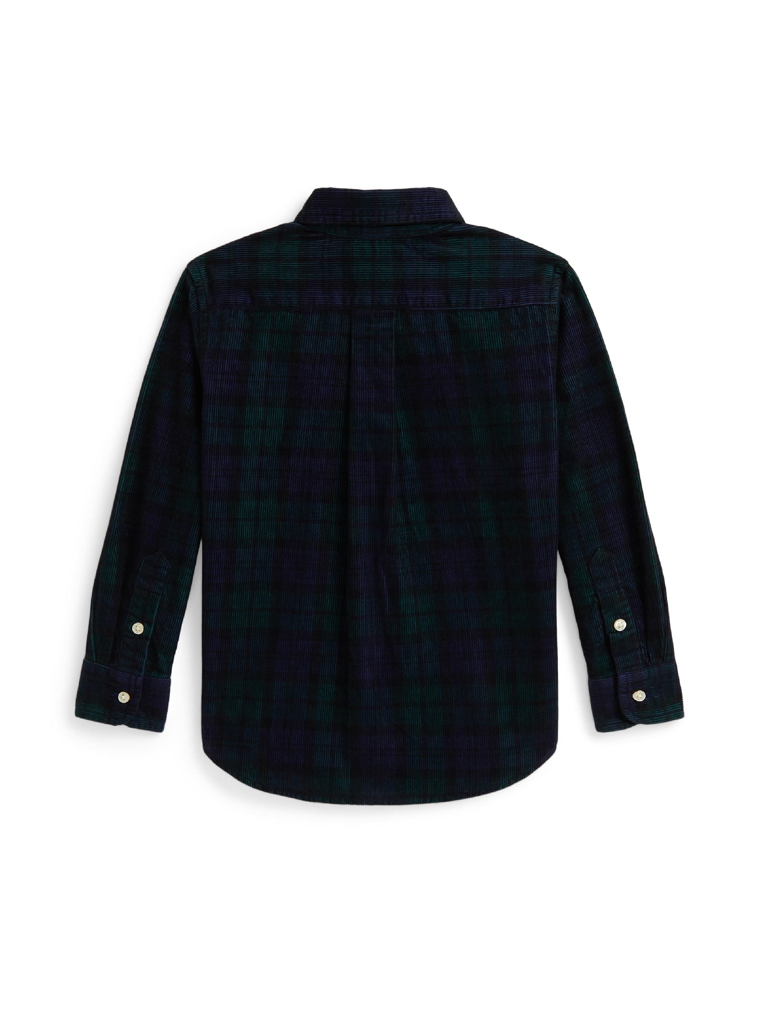 Chemise écossaise en velours côtelé - Navy, Pine & Multicolore