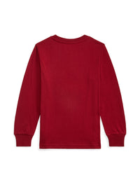 T-shirt Polo Bear à manches longues - Bear Holiday Red