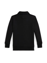 Tartan polo neck sweatshirt - Polo Black