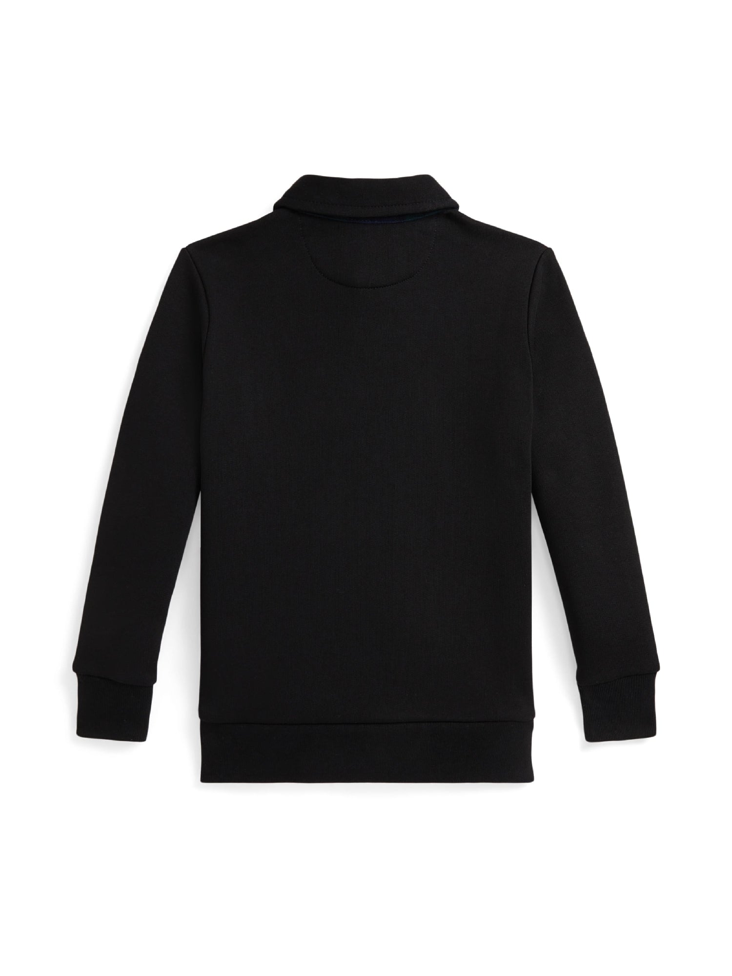 Tartan polo neck sweatshirt - Polo Black