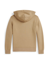 Sweat à capuche en molleton - Vintage Khaki