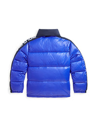 Hooded jacket with logo - Sapphire Star