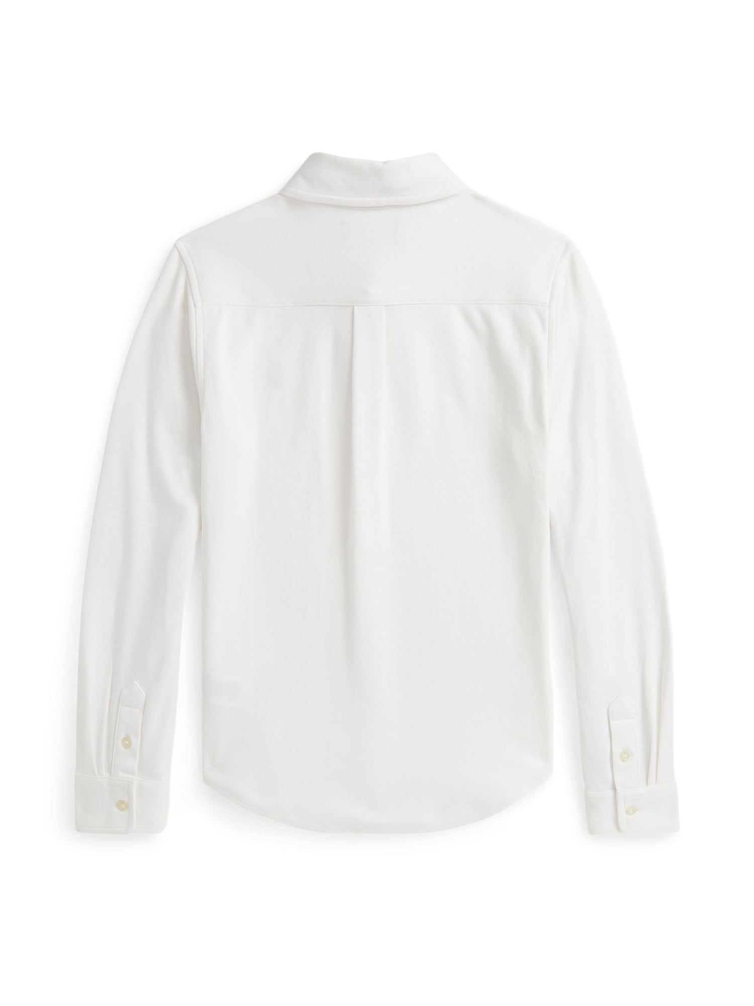 Chemise en coton interlock - Deckwash White