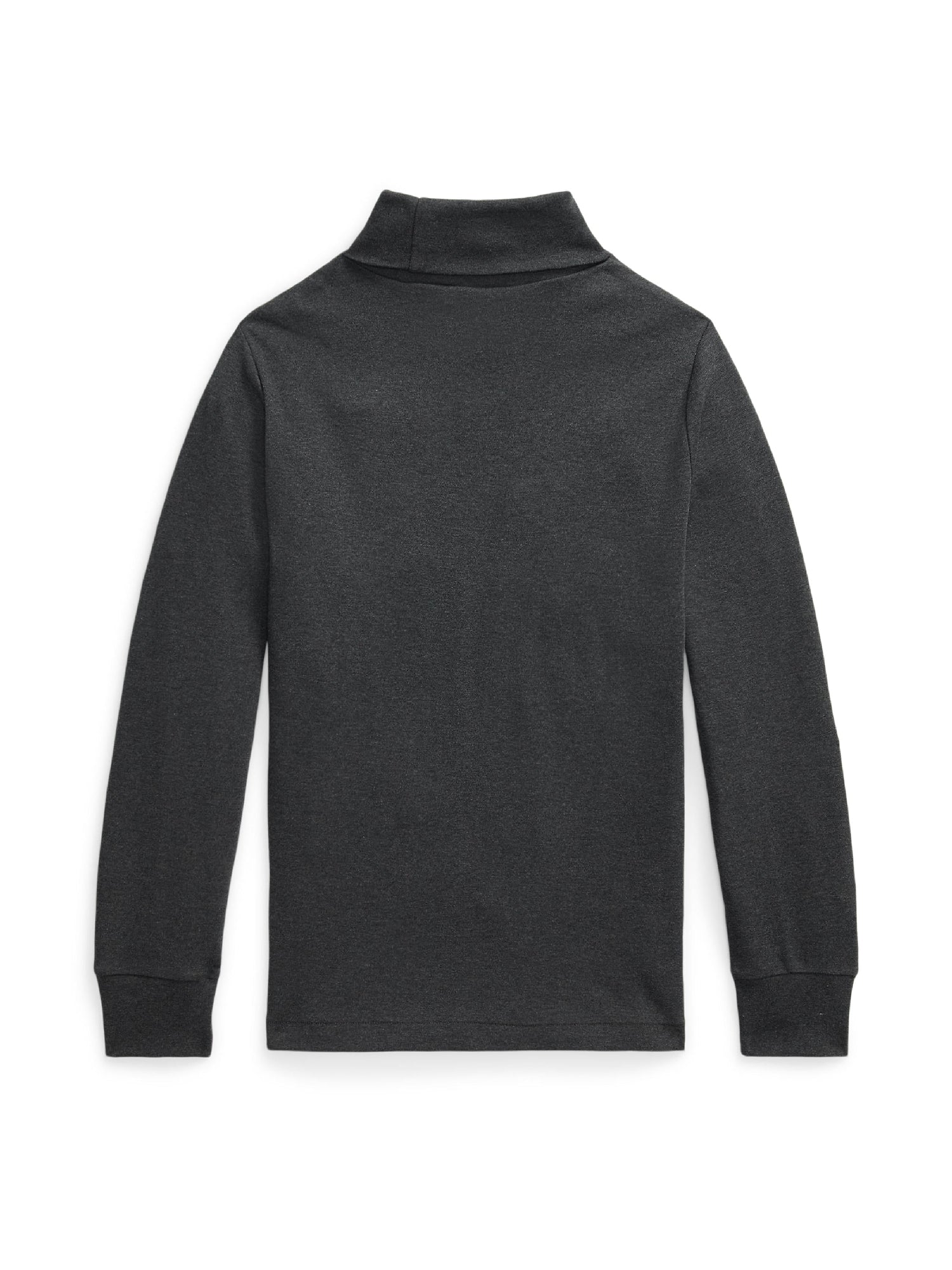 Pull col roulé roulé en interlock de coton - Windsor Heather
