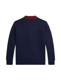 Cardigan universitaire col en V - Refined Navy