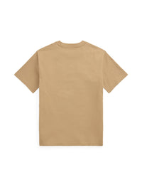 T-shirt à poche en jersey de coton - Vintage Khaki