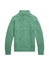 Full zip jumper - Fairway Green