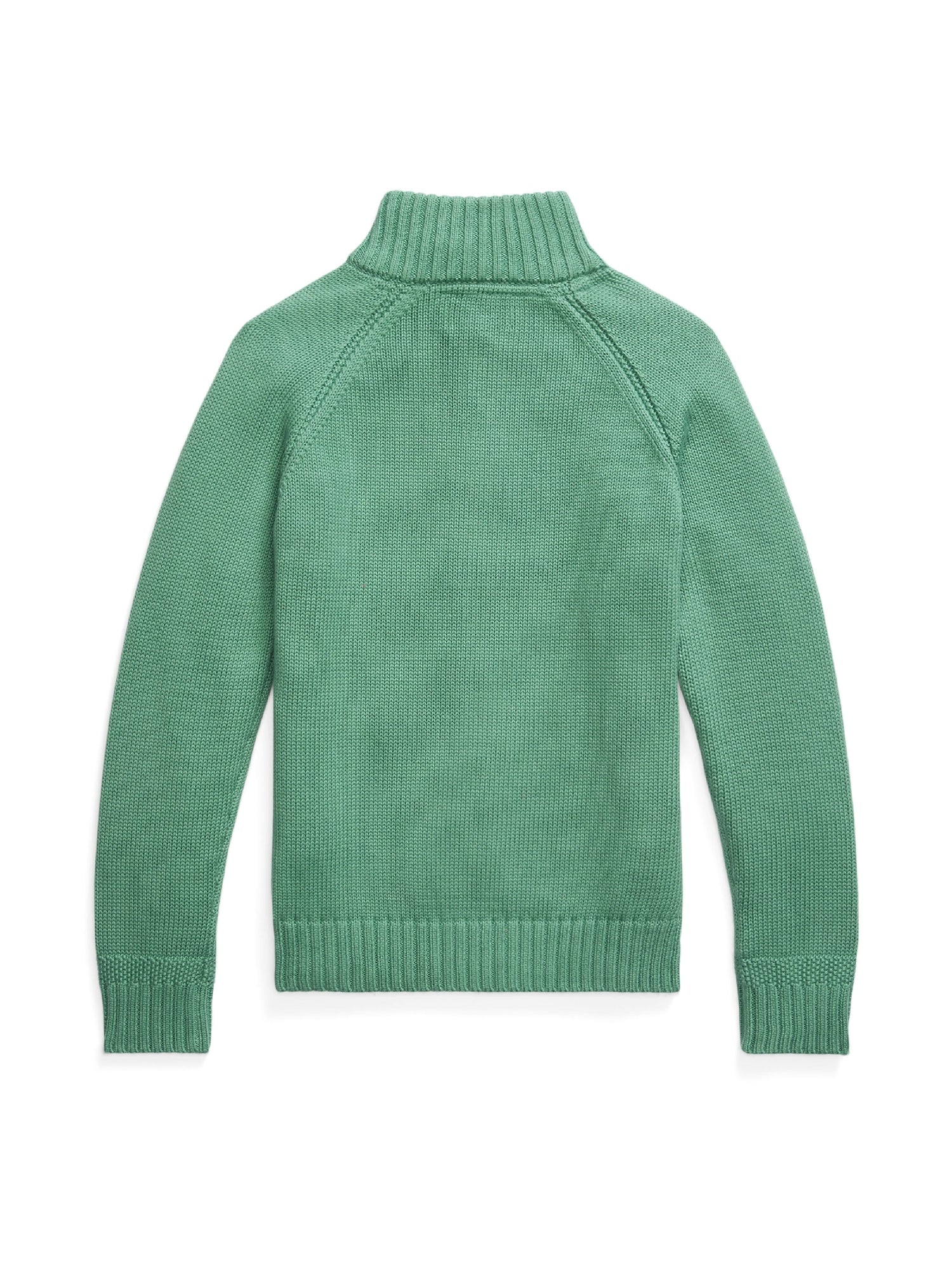 Full zip jumper - Fairway Green
