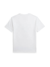 T-shirt Polo Bear jersey de coton  - Bear White