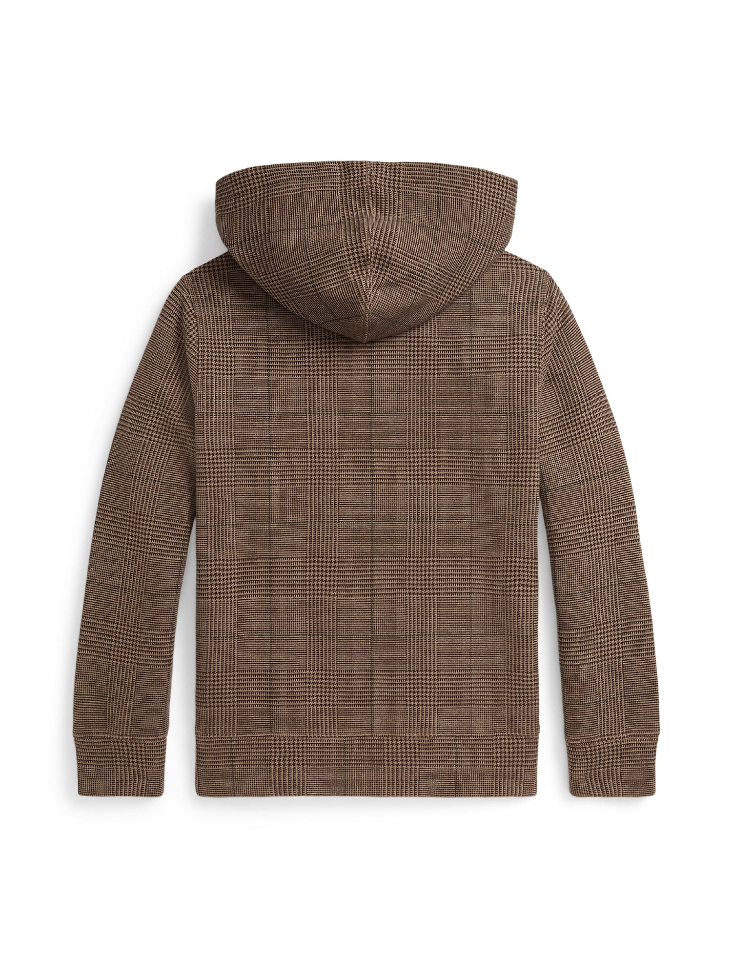 Sweat capuche prince-de-galles en molleton - Printed Glen Plaid