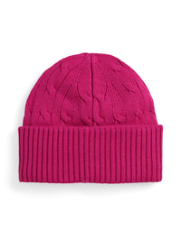 Bonnet torsadé en coton - Preppy Pink