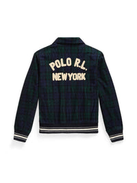 Corduroy tartan jacket - Navy, Pine & Multicolour