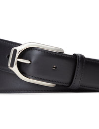 Ceinture Welington en cuir - Black