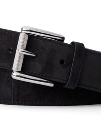 6pcs / NEW // BLACK BELT MEDIUM 35MM RLR BCK