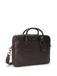 Porte-documents en cuir - Dark Brown