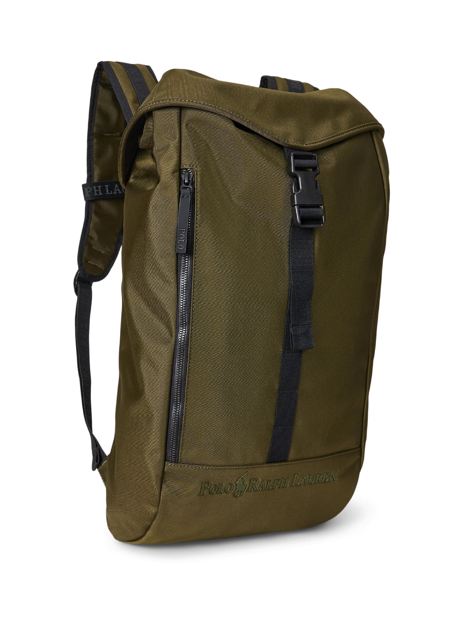Tone-on-tone logo backpack - Olive