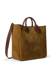 Cabas Polo Ralph Lauren Yankees en daim - Brown
