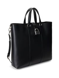 Cabas Welington en cuir - Black