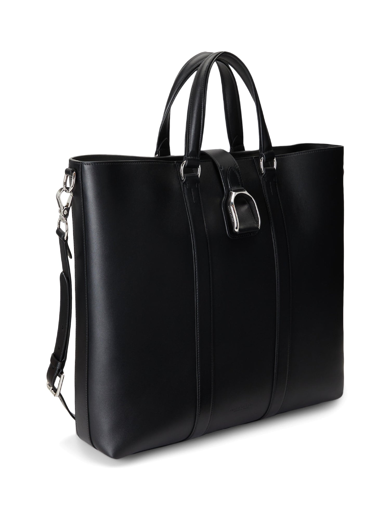 Cabas Welington en cuir - Black