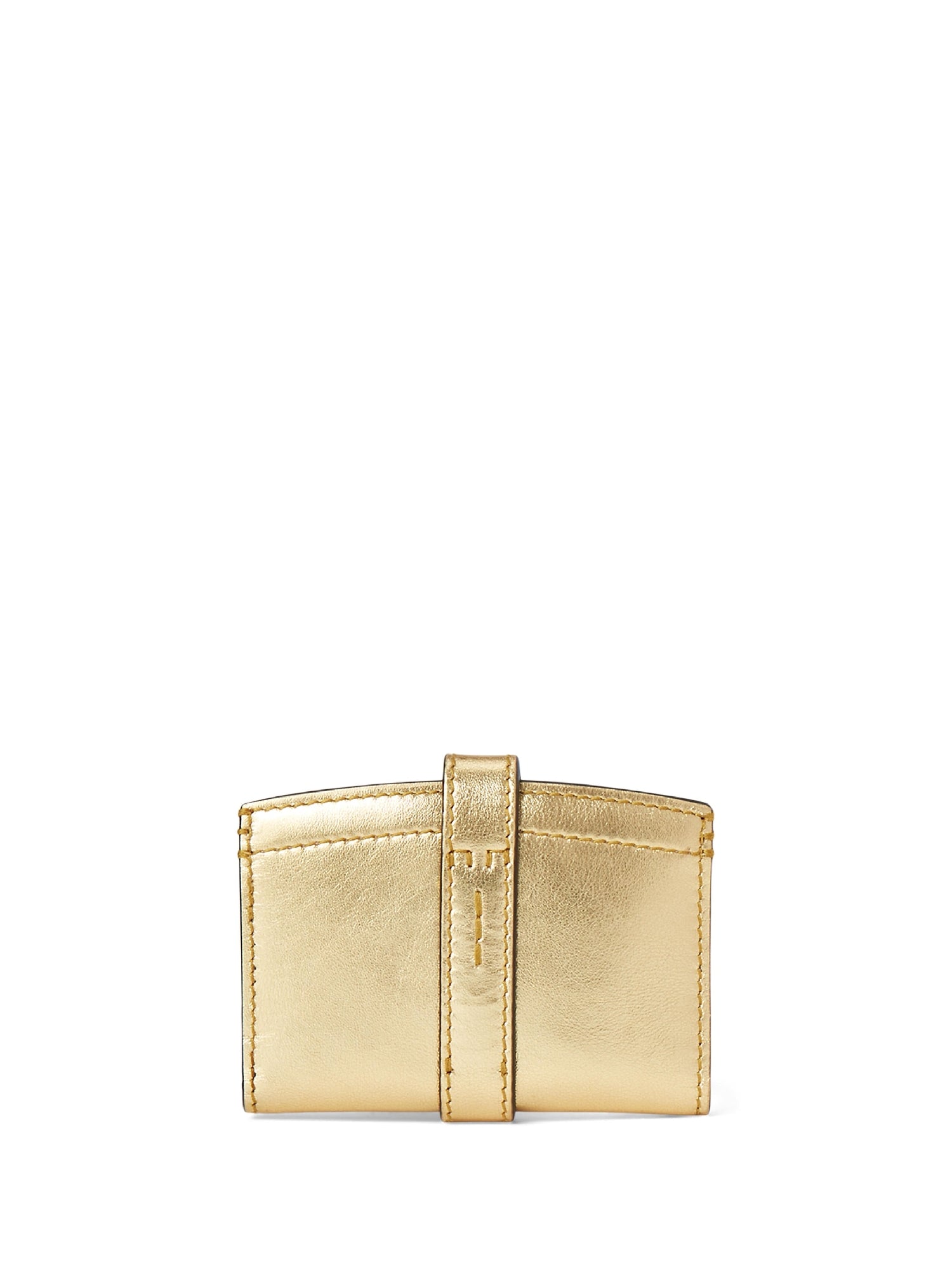 Porte-cartes Welington en cuir - Gold