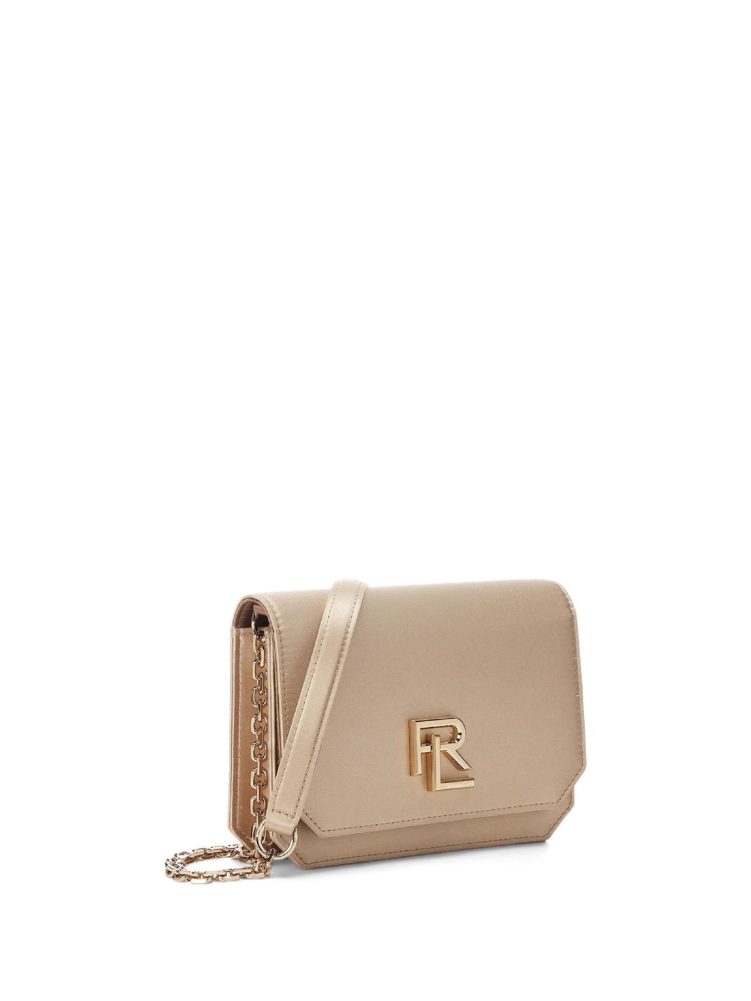 Mini-sac à chaîne RL 888 en soie mélangée - Fawn