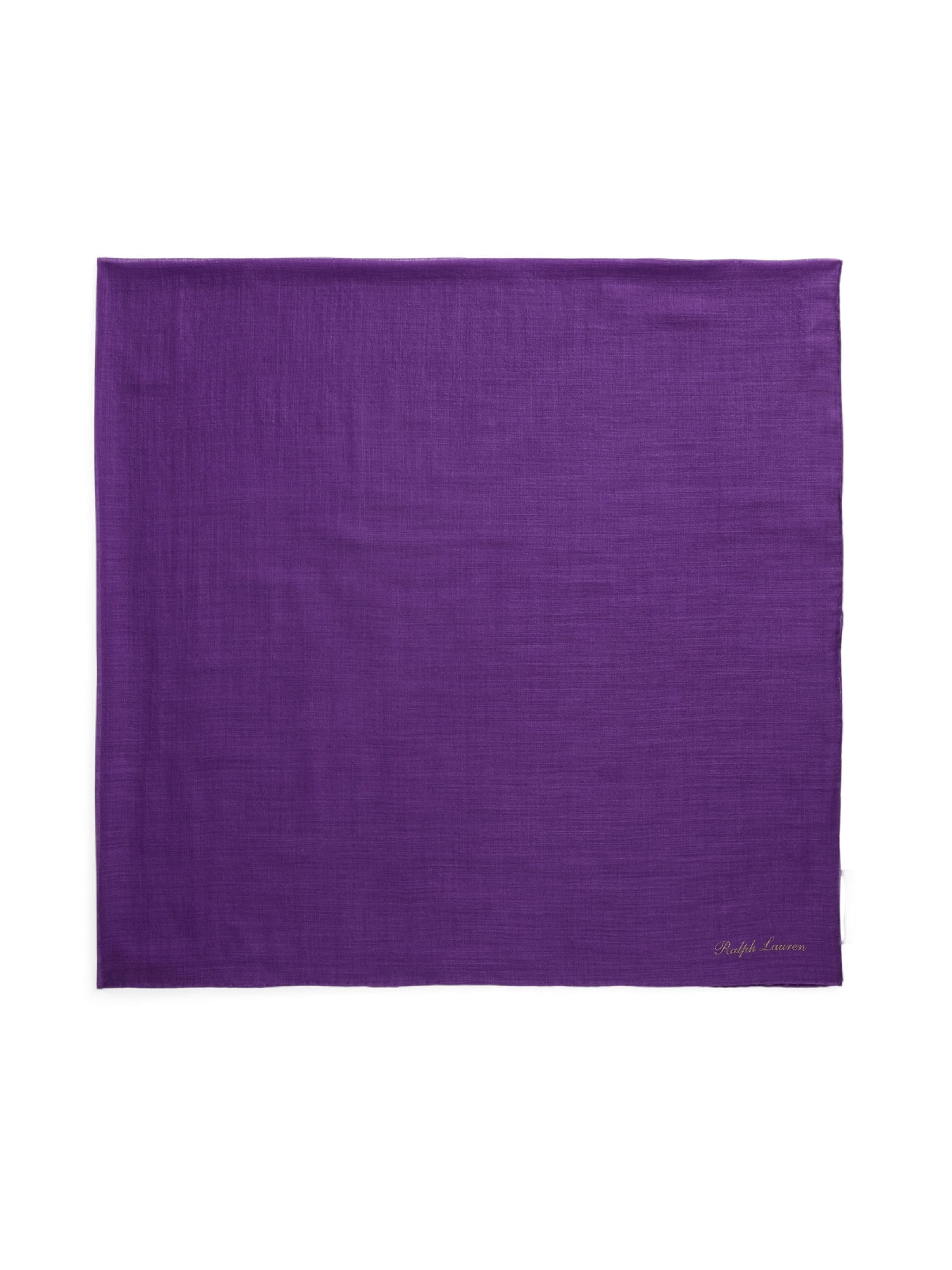 Écharpe en pashmina de cachemire et soie mélangé - Purple