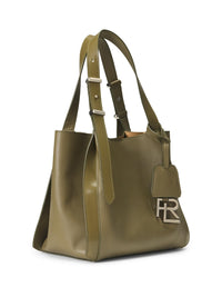 Mini-cabas RL 888 en cuir - Dusty Sage