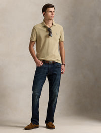 Polo coton piqué Slim Fit - Coastal Beige