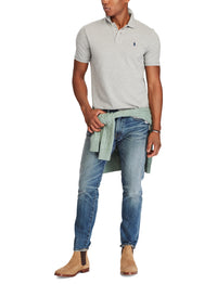 Polo coupe classique en coton piqué - Lawrence Grey Heather