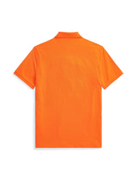 Polo coupe classique en coton piqué - Sailing Orange